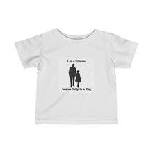 Load image into Gallery viewer, I'm a Princess/King Infant Fine Jersey Tee

