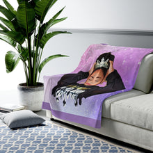 Load image into Gallery viewer, Galaxy Krown Velveteen Plush Blanket

