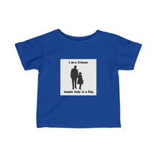 Load image into Gallery viewer, I'm a Princess/King Infant Fine Jersey Tee
