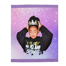 Load image into Gallery viewer, Galaxy Krown Velveteen Plush Blanket
